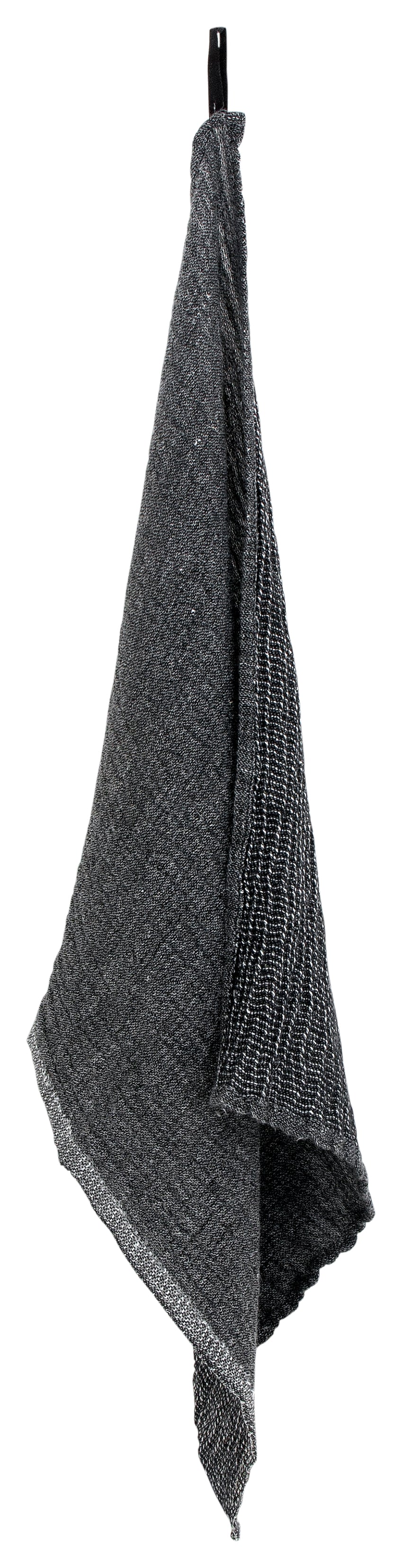NYYTTI towel, black-grey