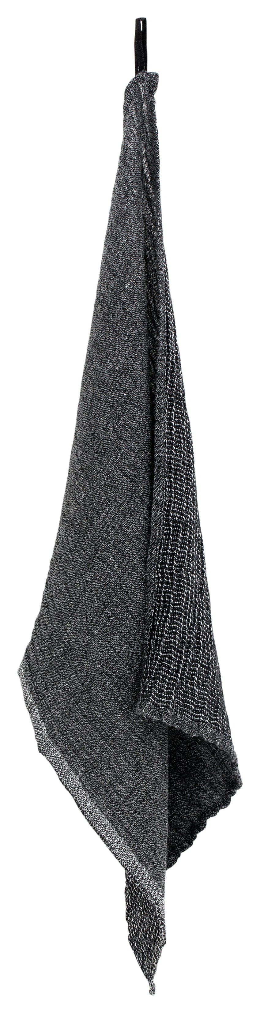 Serviette NYYTTI, noir-gris